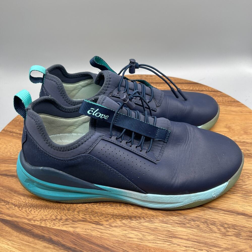 Clove Classic Mens Size 9 Nursing Shoes Blue on Blue Working Healthcare Sneakers